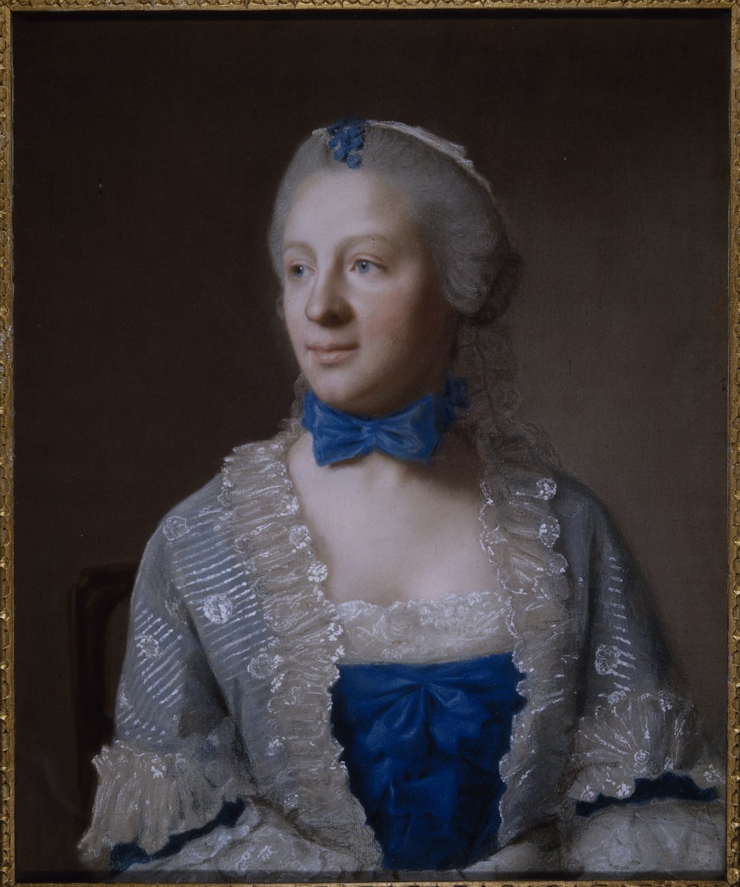 Eva Marie Veigel (pastell på papir) av Jean Étienne Liotard