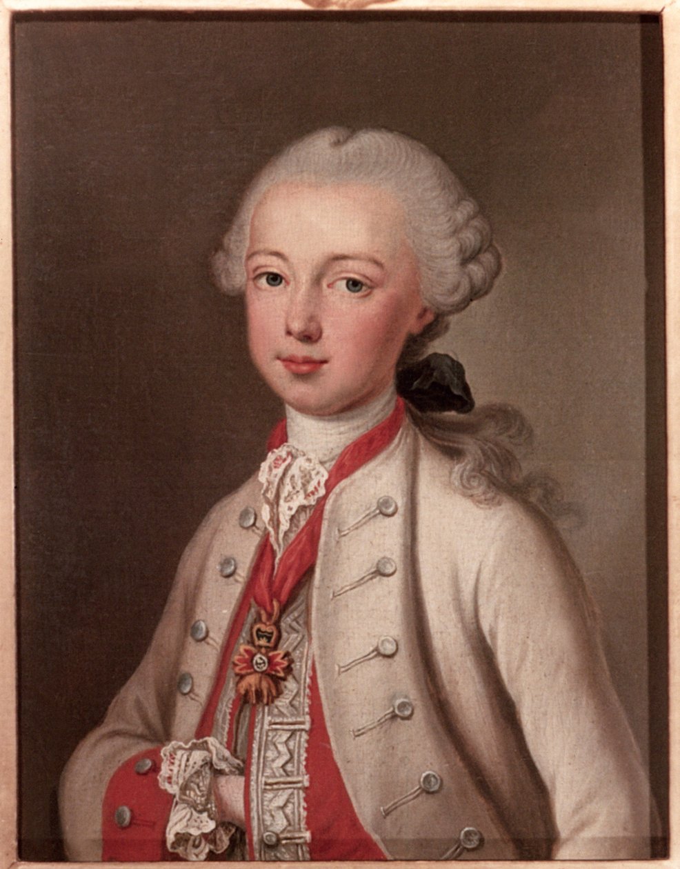 Leopold II (1747–92) Den hellige romerske keiser og storhertug av Toscana, 1762 av Jean Étienne Liotard