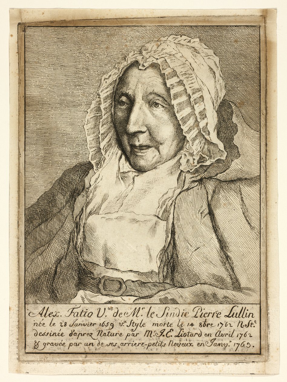 Madame Pierre Lullin-Fatio av Jean Étienne Liotard