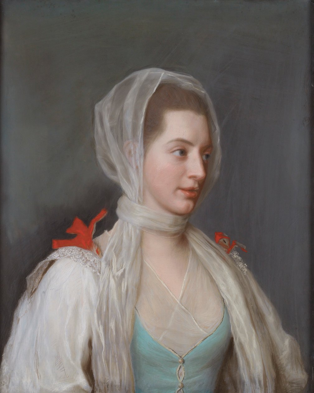 Portrett av Lady Charles Spencer, 1754 av Jean Étienne Liotard
