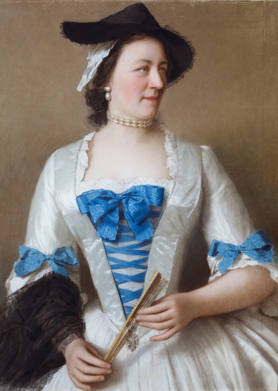 Portrett av Lady Tyrell av Jean Étienne Liotard