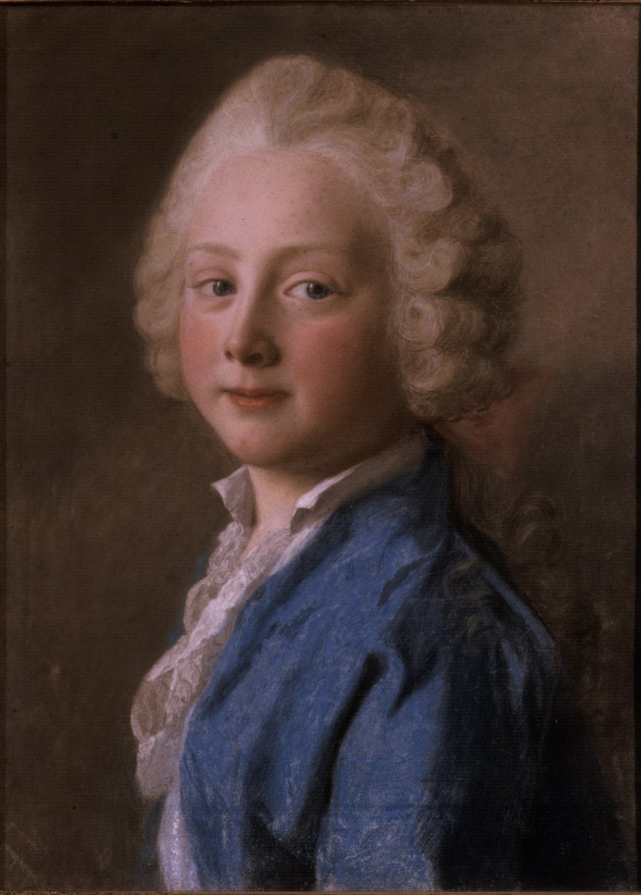 Portrett av prins Frederick av Saxe-Gotha-Altenburg, 1746 (pastell) av Jean Étienne Liotard