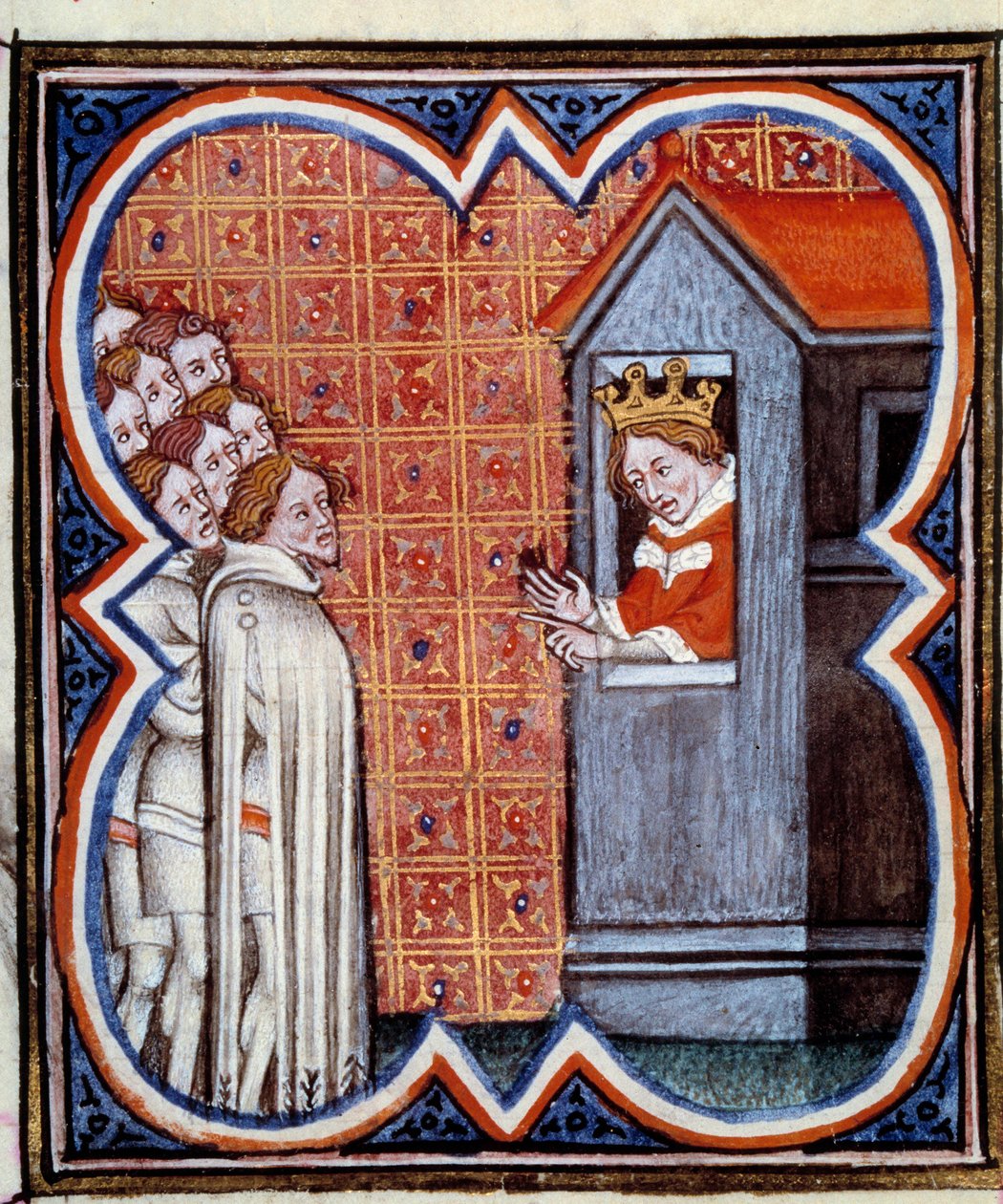 Charles II, den onde kongen av Navarra av Jean Fouquet