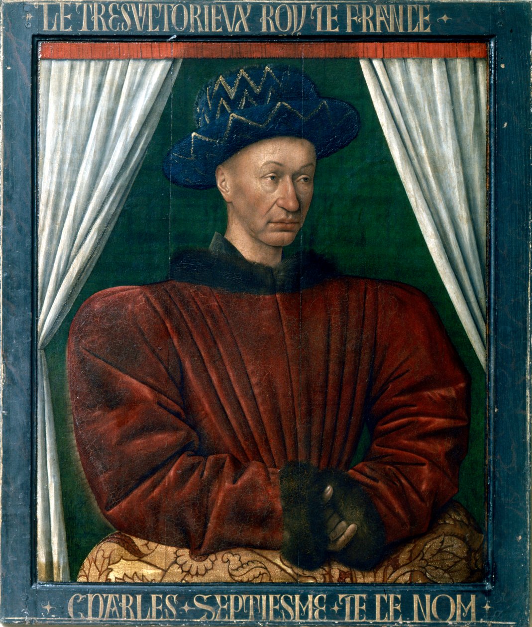 Charles VII av Frankrike, 1400-tallet av Jean Fouquet