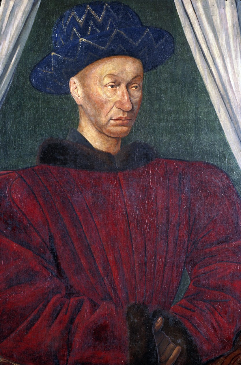 Portrett av Charles VII (maleri) av Jean Fouquet