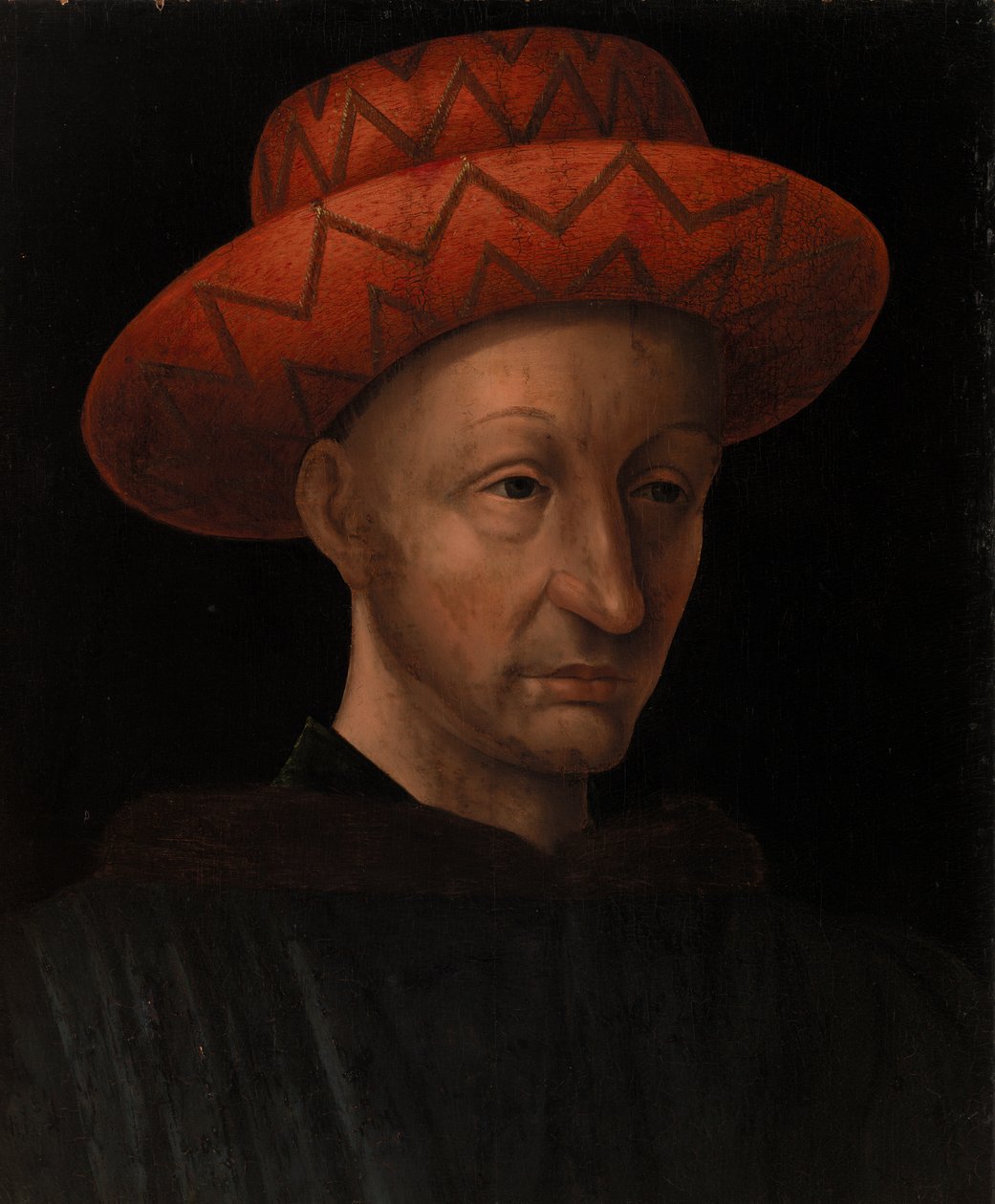 Portrett av Charles VII av Jean Fouquet