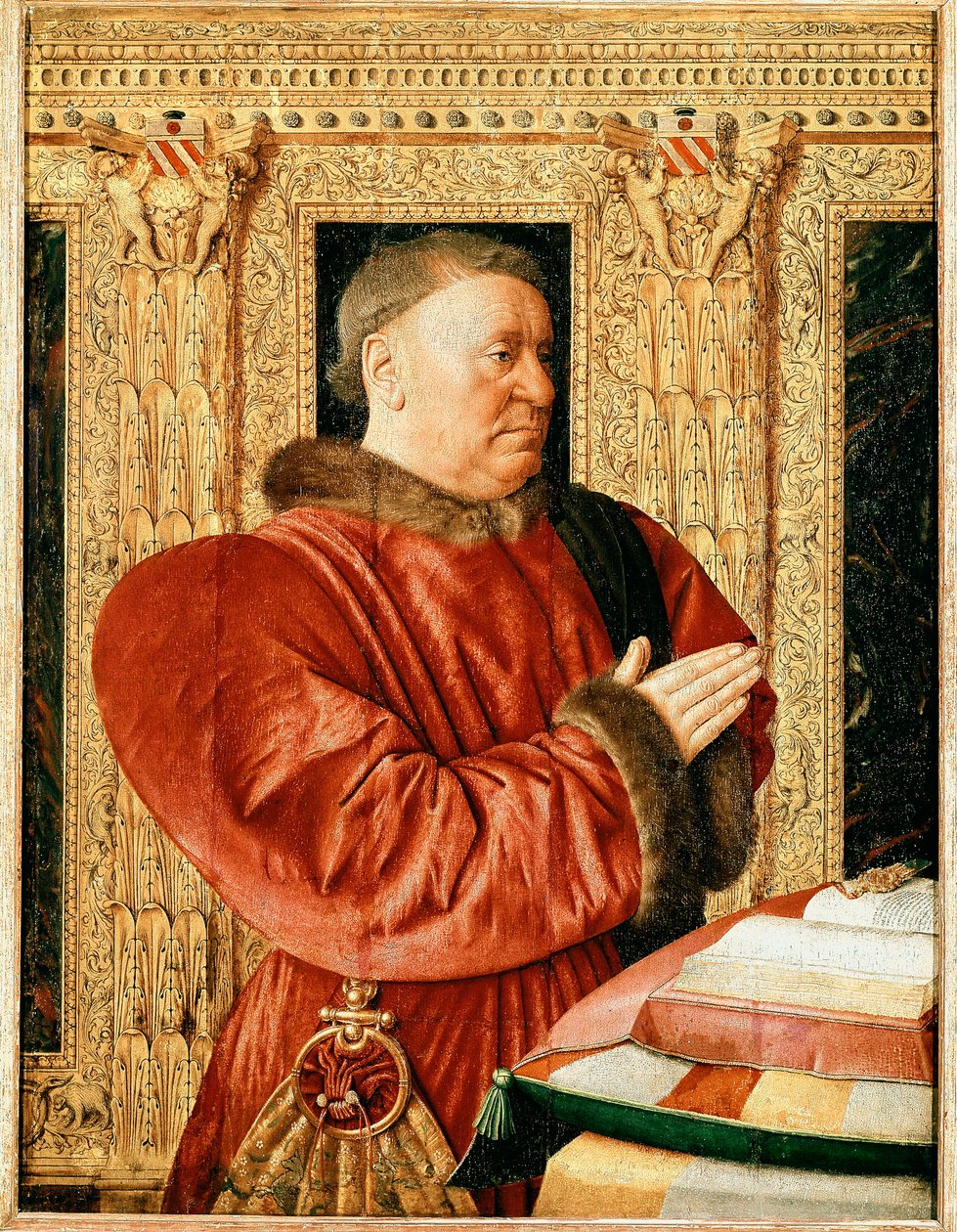 Portrett av Frankrikes justisminister Guillaume Jouvenel des Ursins (maleri av Jean Fouquet