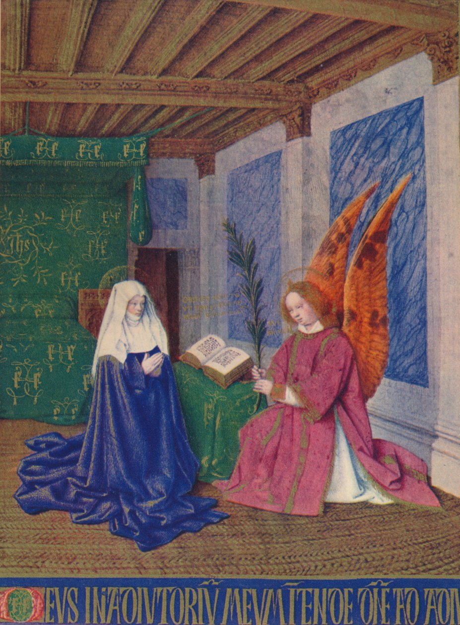 Den andre kunngjøringen, c1455, 1939 av Jean Fouquet