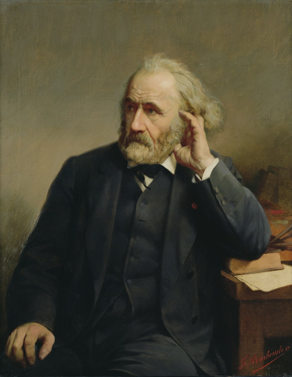 Portrett av Joseph Chenavard (1807-95) av Jean Francois Armbruster
