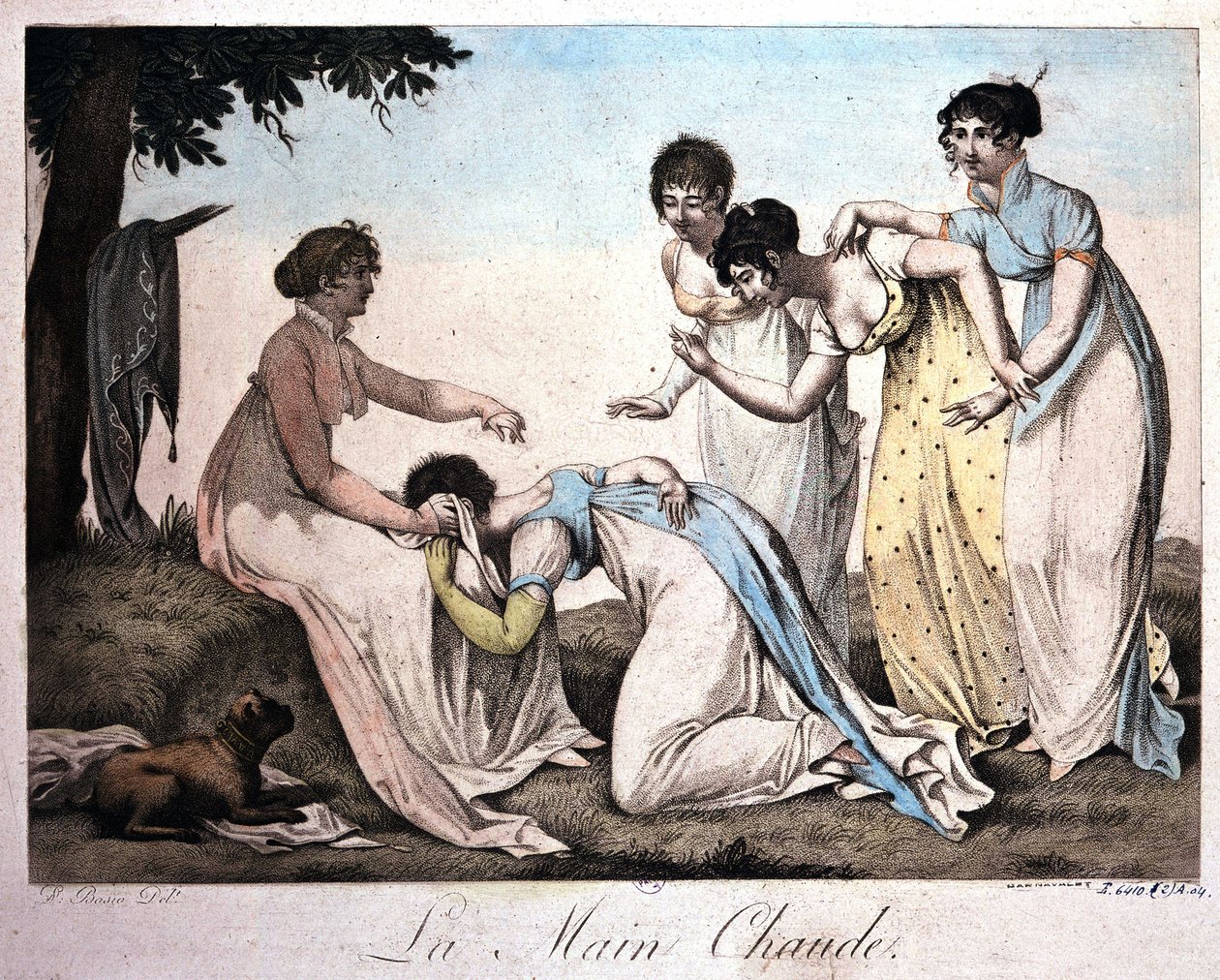 Girls Game: Hot Hand av Bosio v. 1820 av Jean Francois Bosio