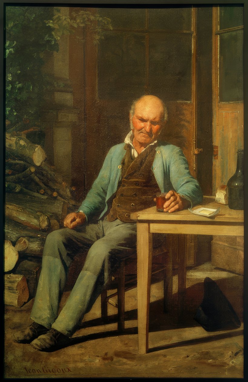 Gamle Lecour av Jean Francois Gigoux