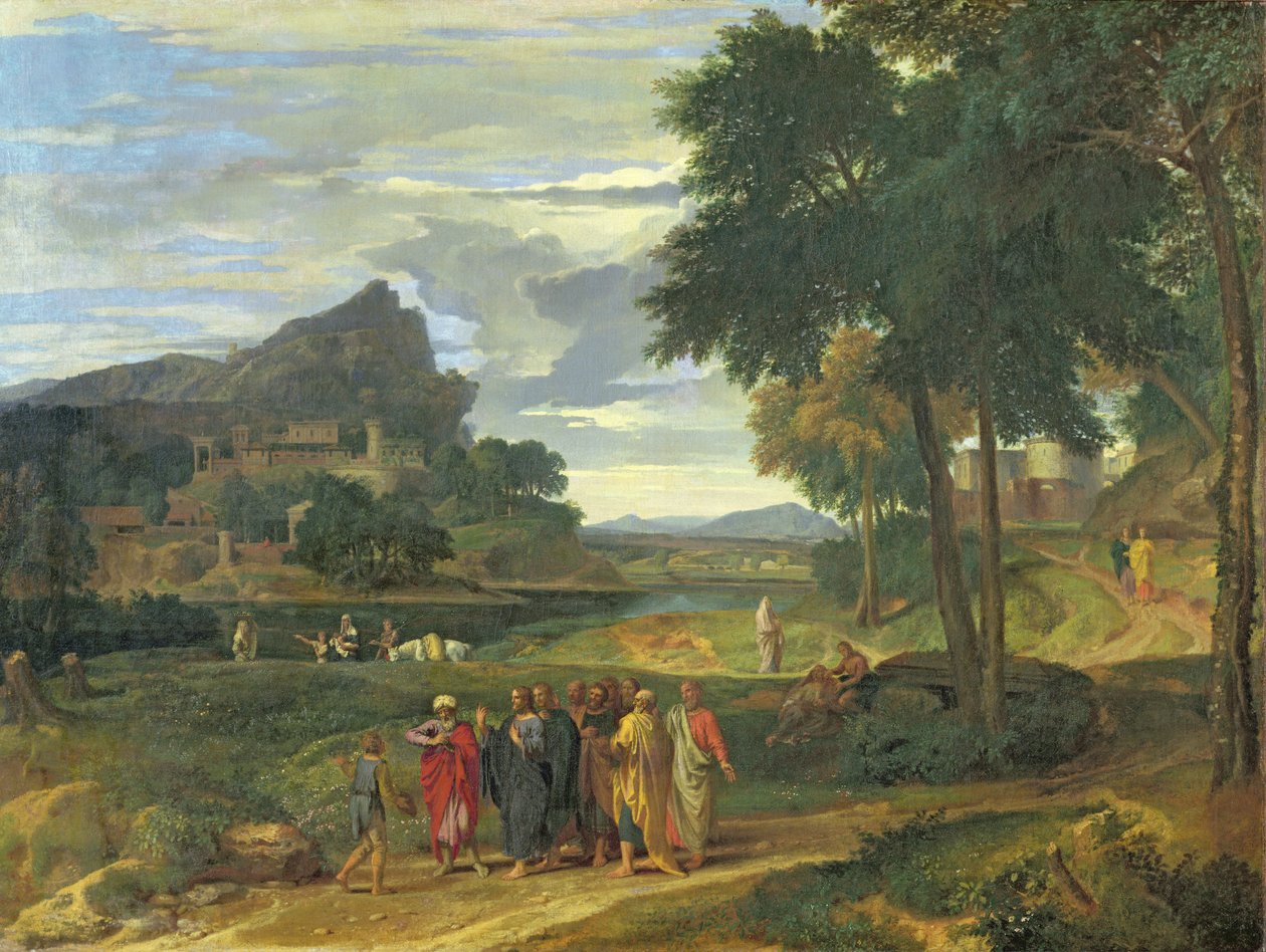 Adelsmannen fra Kapernaum, ca. 1670 (olje på lerret) av Jean Francois I Millet