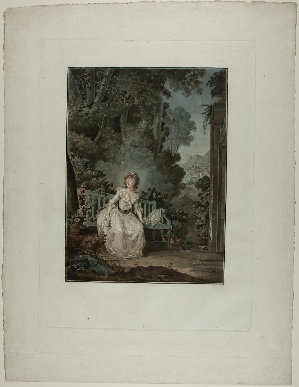 Madame Dugazon i operaen "Nina, ou La folle par amour" (Nina, eller kvinnen gal av kjærlighet) av Jean Francois Janinet