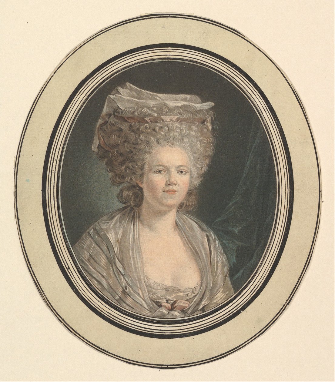 Mademoiselle Rose Bertin, Dressmaker til Marie-Antoinette.n.d. av Jean Francois Janinet