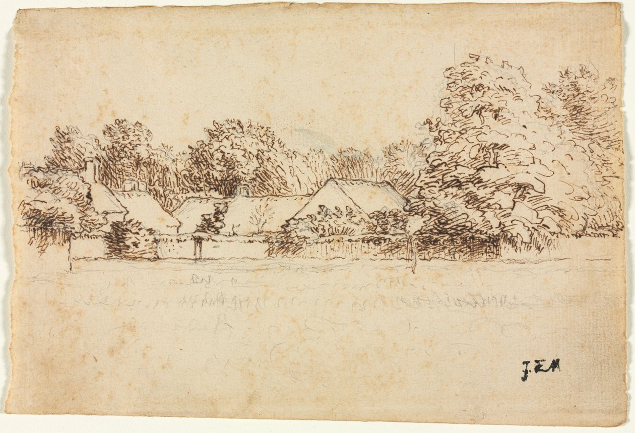 Hytter av Jean Francois Millet