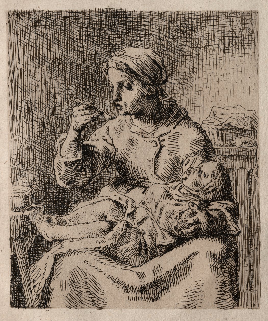 Den kokte av Jean Francois Millet