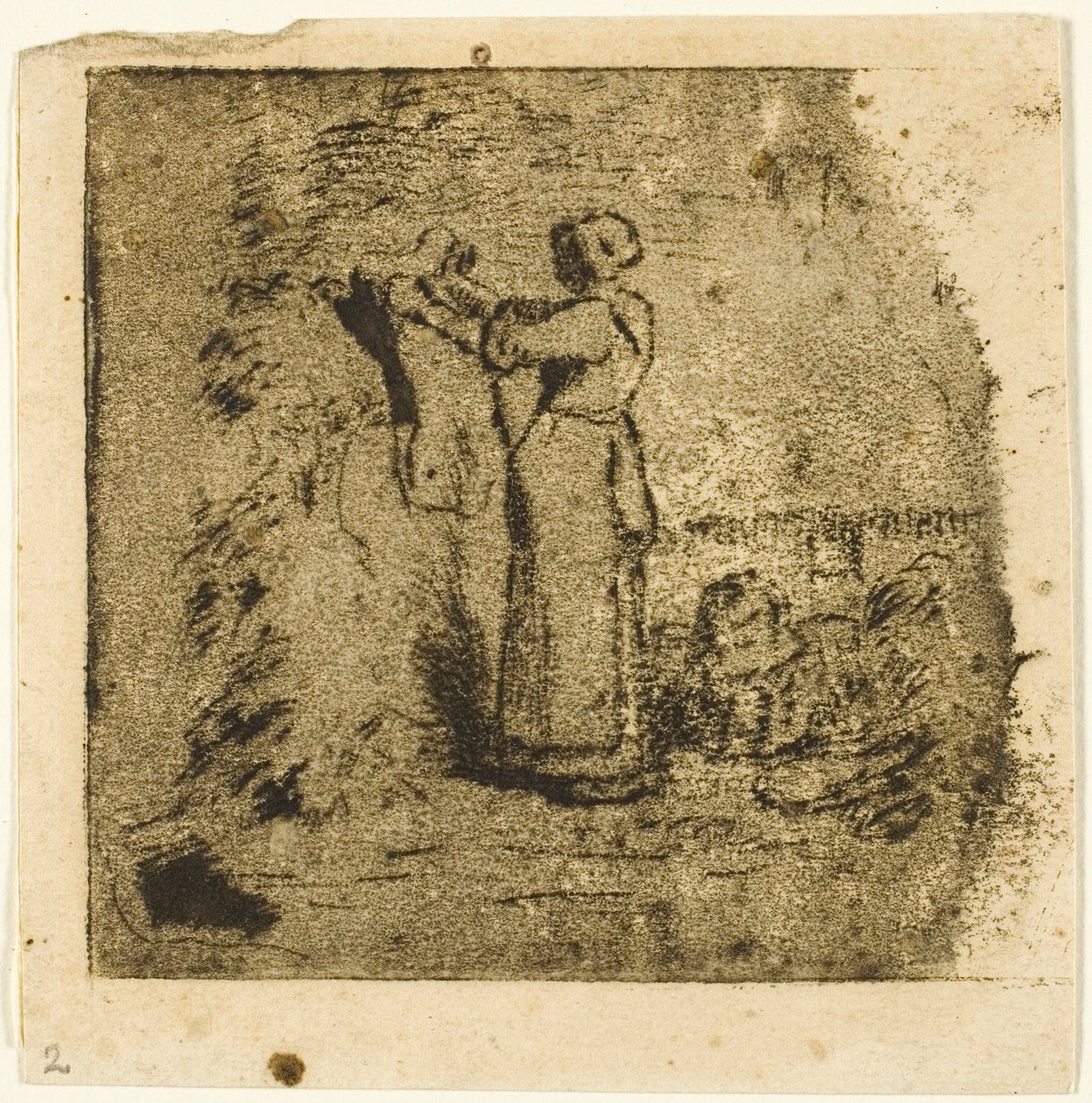 Bonde hviler av Jean Francois Millet