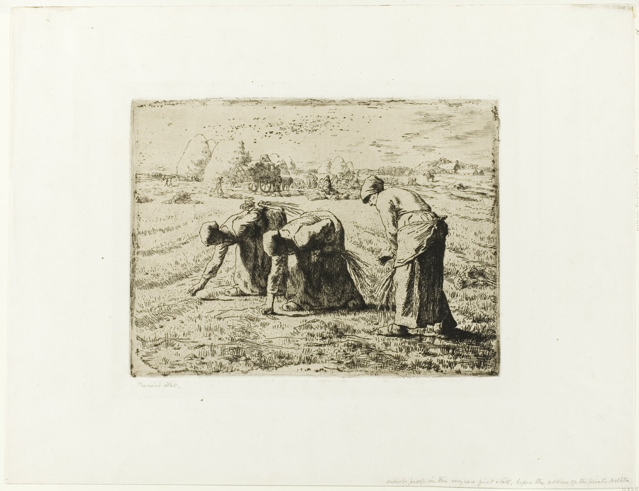 Bonde med trillebår av Jean Francois Millet
