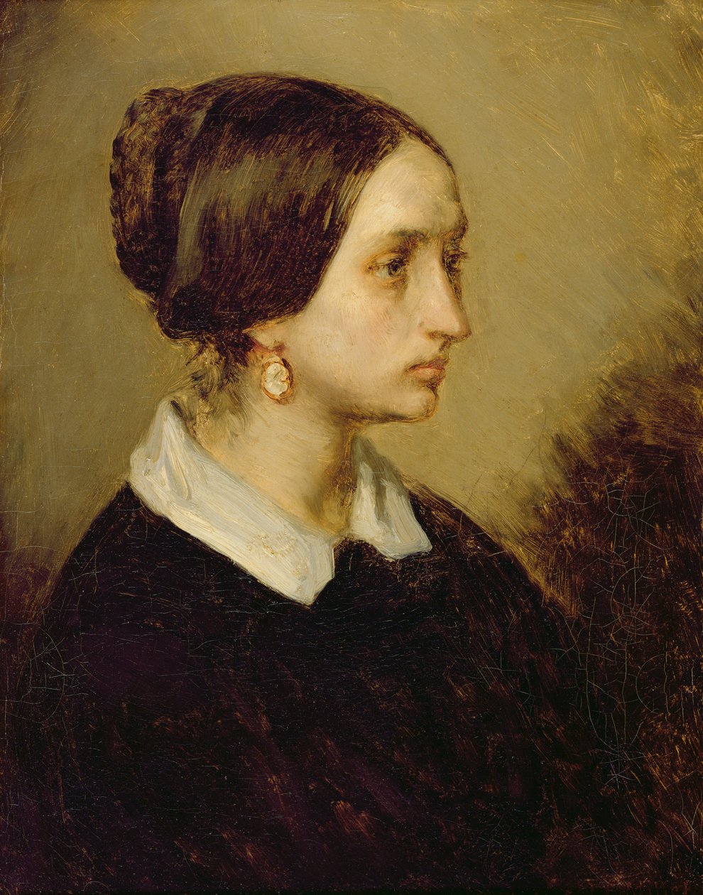Portrett av Madame Ono, 1844 av Jean Francois Millet