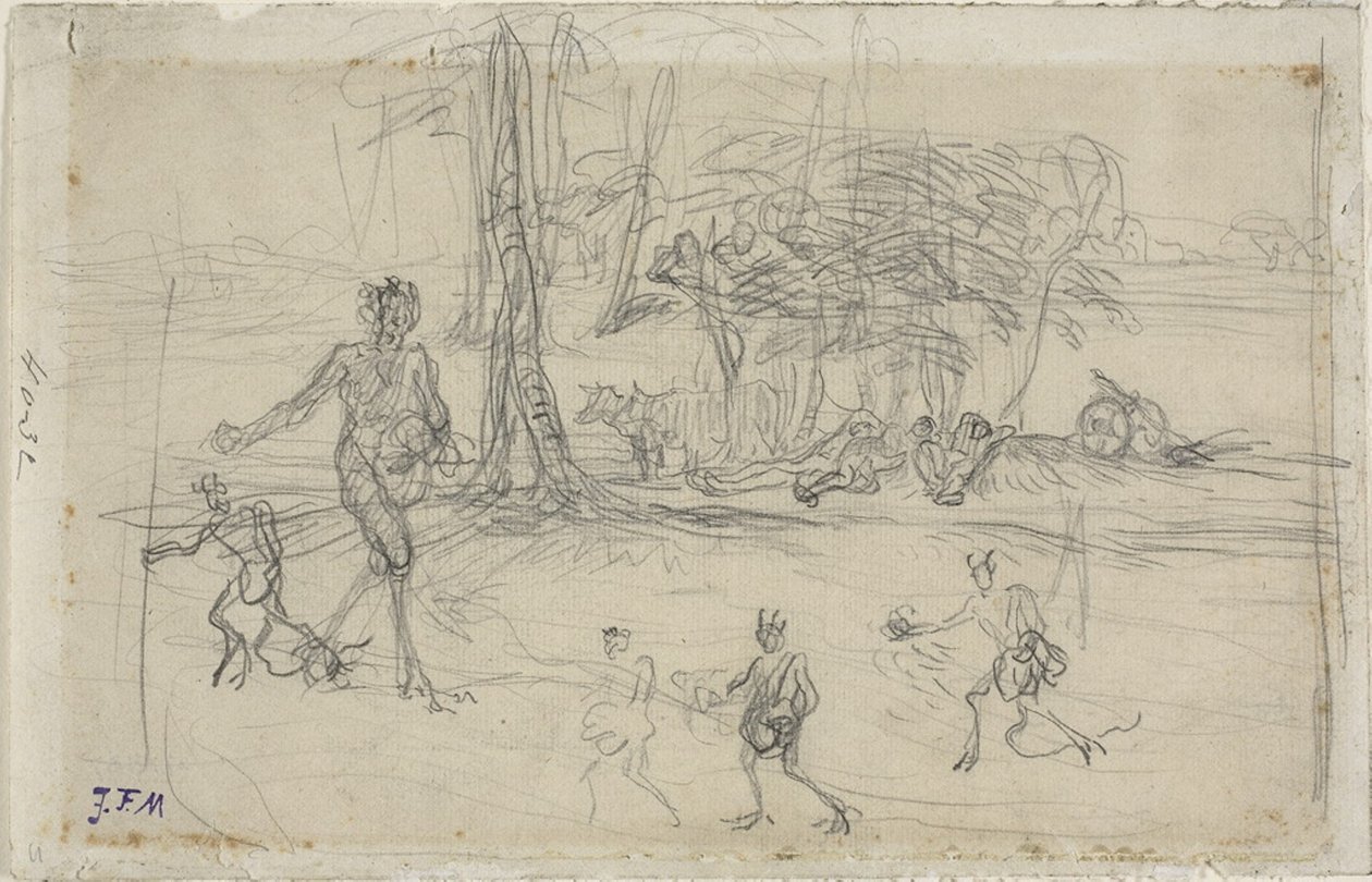 Djevelen såing av Jean Francois Millet