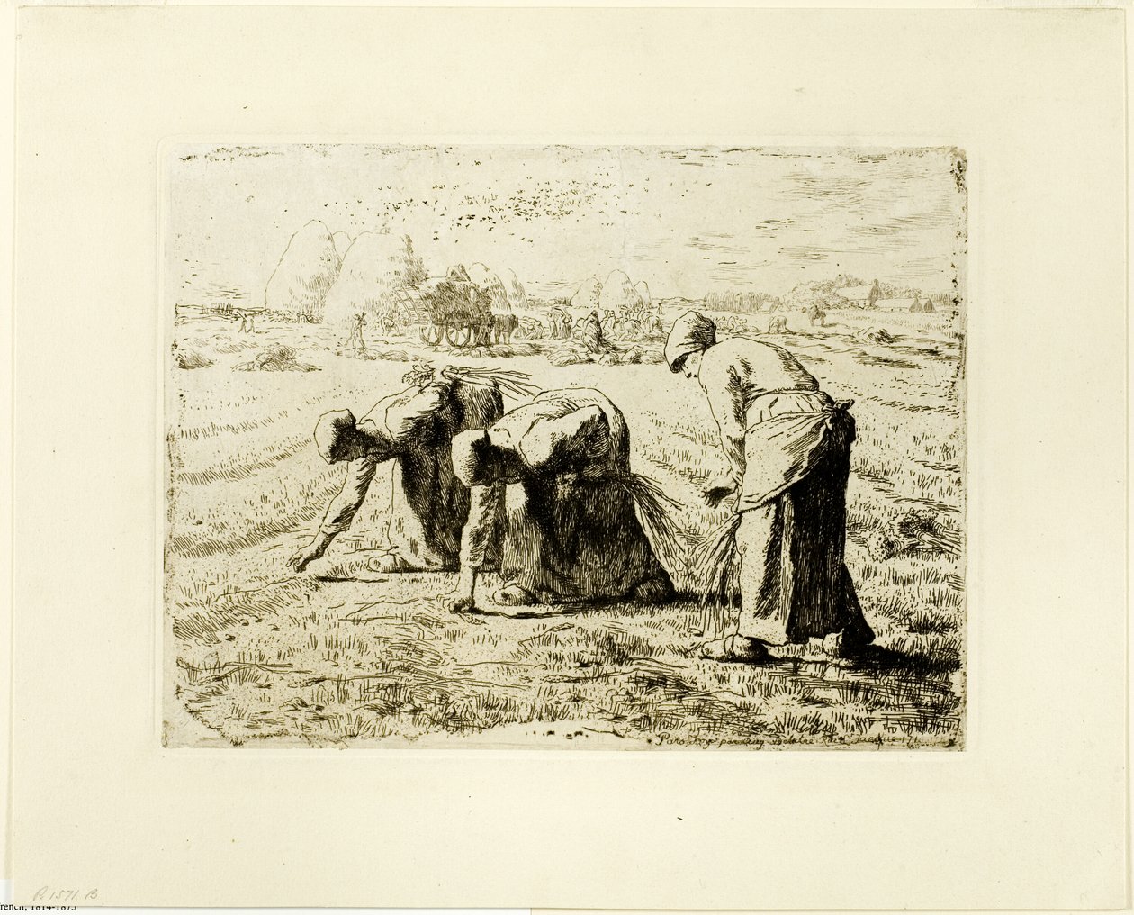 Gleanerne av Jean-Francois Millet
