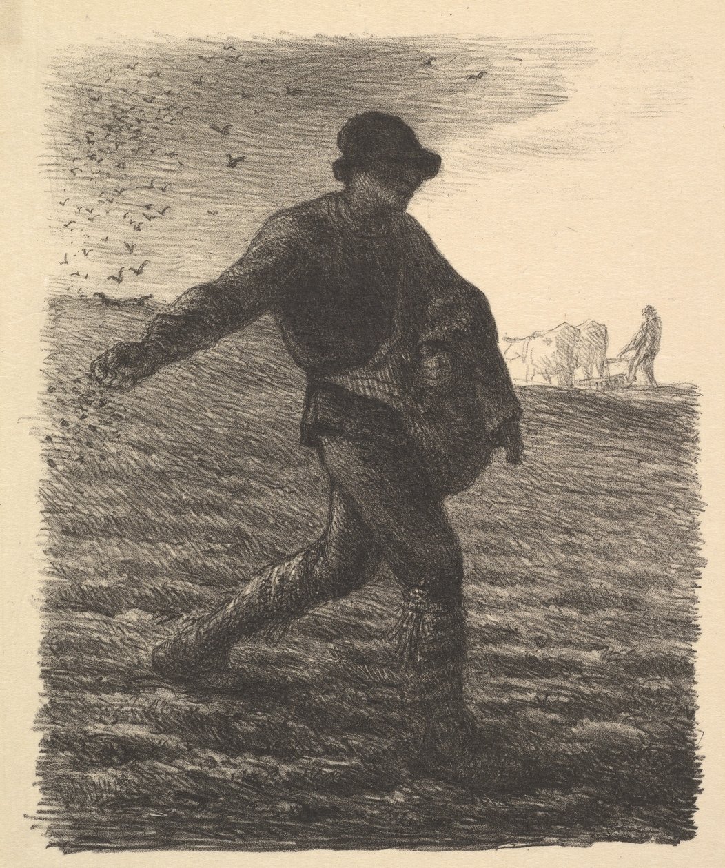 Såmannen, 1851. av Jean Francois Millet