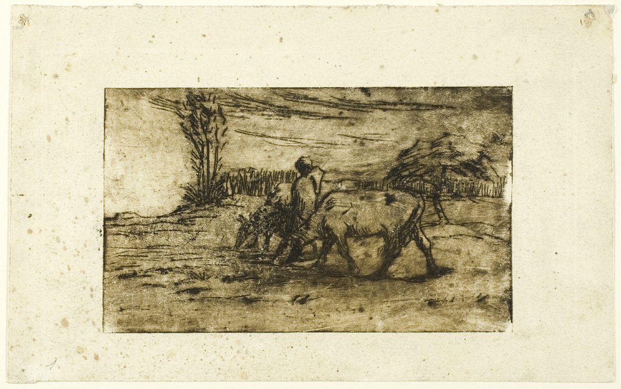 De to kyrne av Jean-Francois Millet