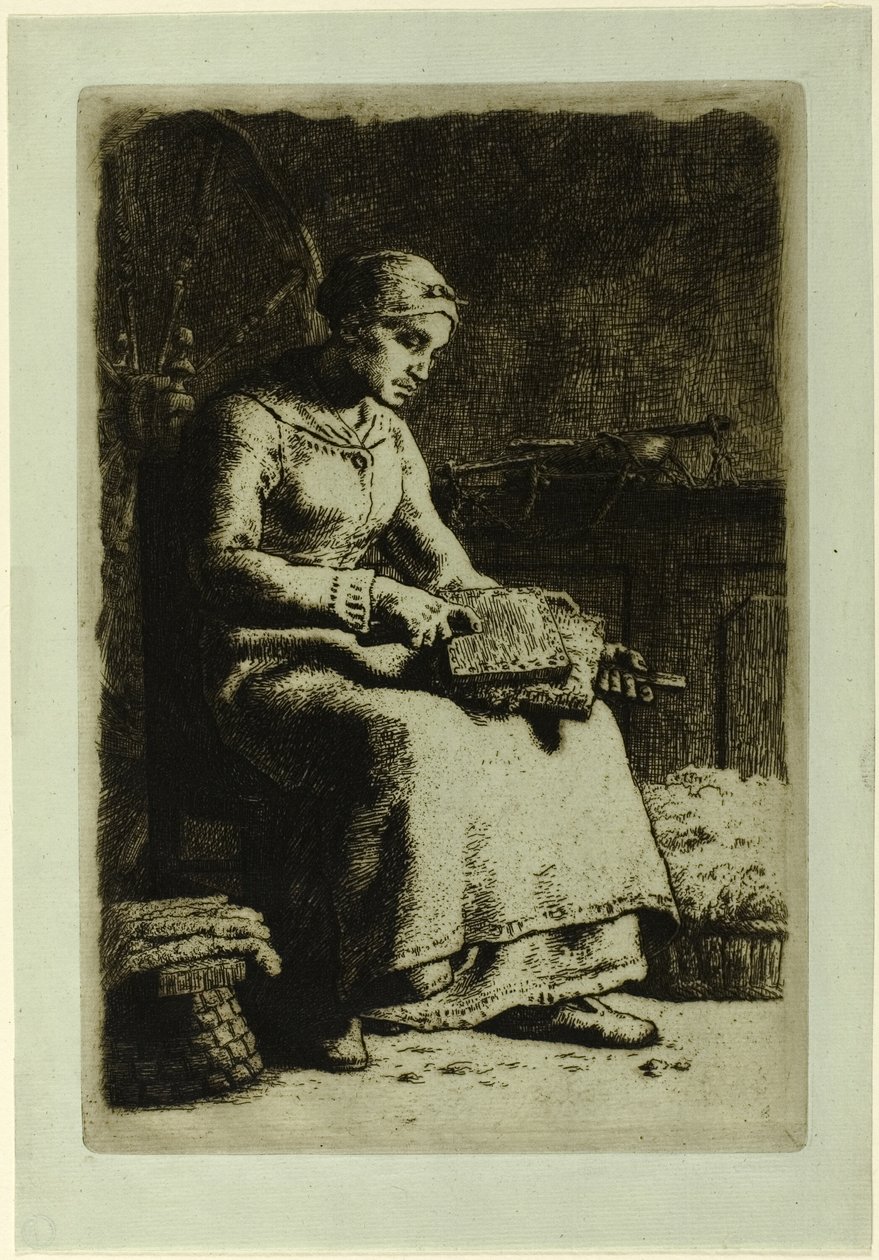 Ullkarten av Jean Francois Millet