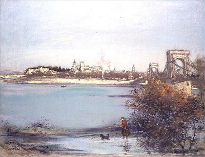 Avignon av Jean Francois Raffaelli