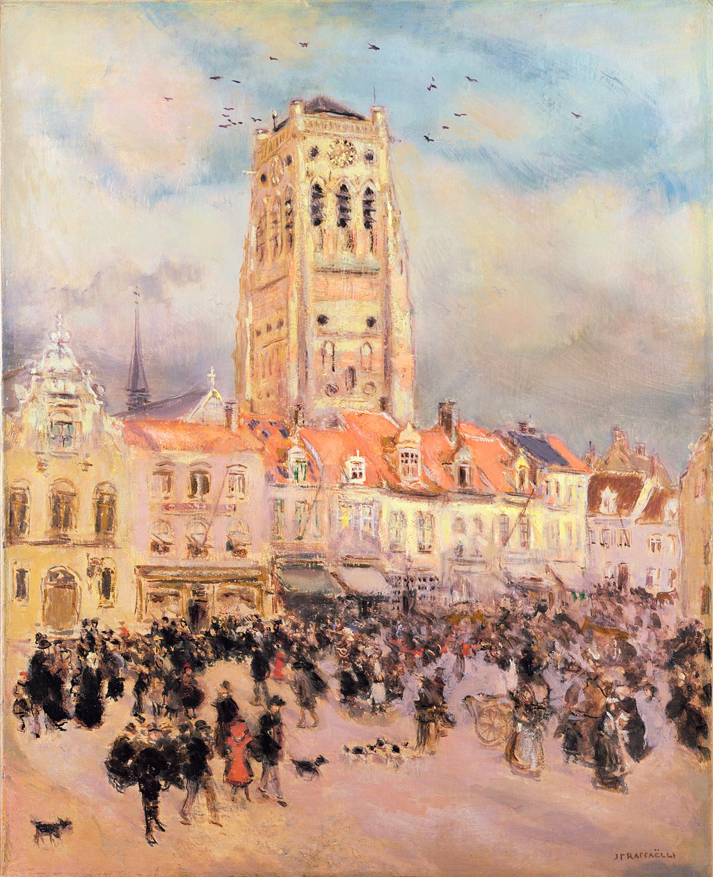 Nordbyen av Jean Francois Raffaelli