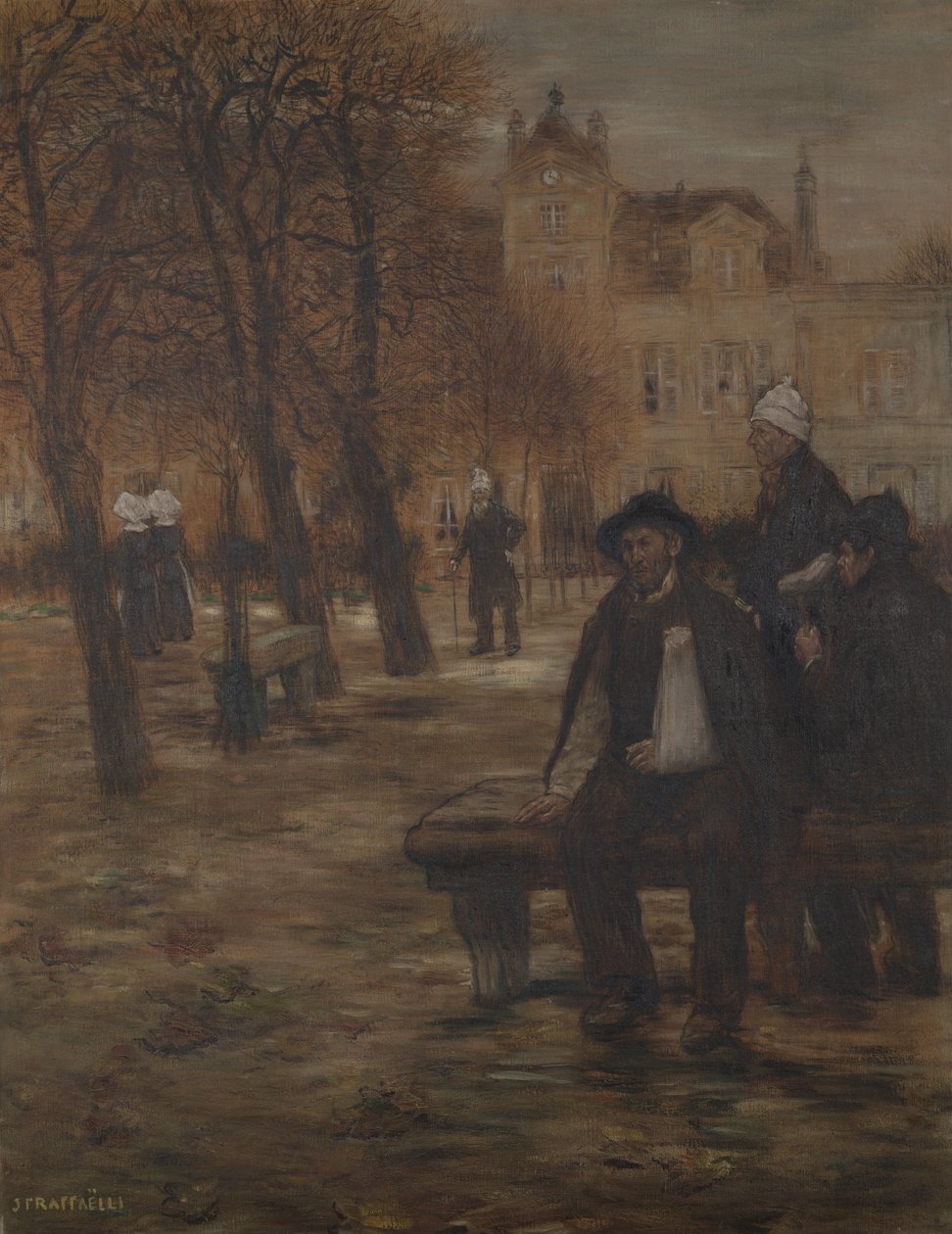 De gamle rekonvalesentanter, ca. 1892 av Jean Francois Raffaelli
