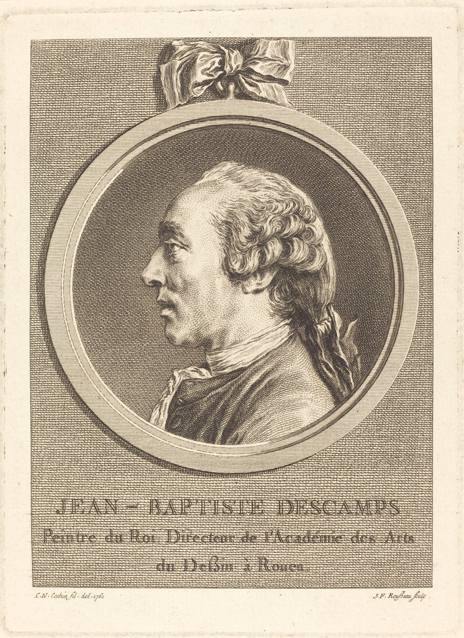 Jean-Baptiste Descamps av Jean Francois Rousseau