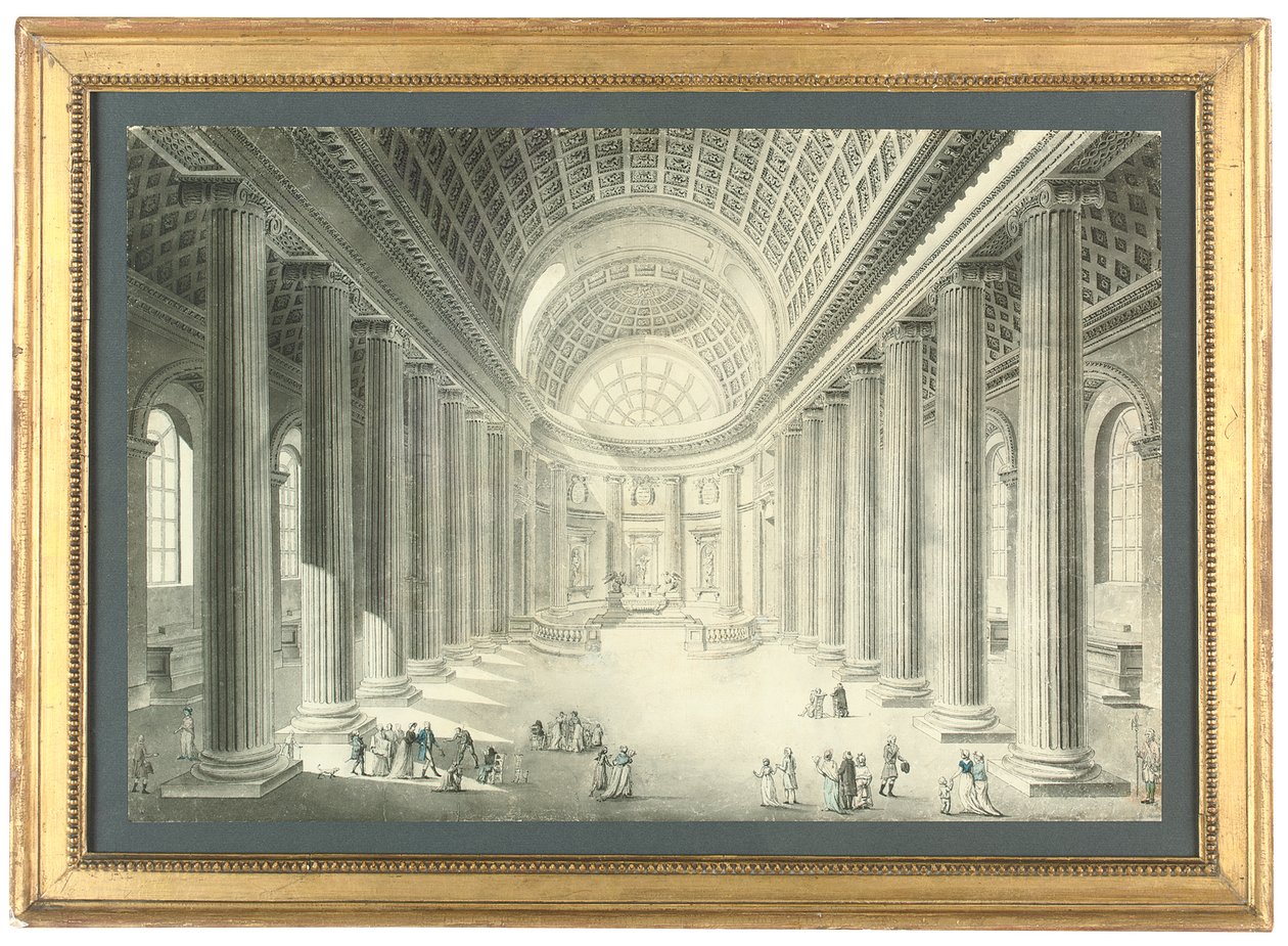 St. Philippe du Roule-kirken, Paris av Jean Francois Therese Chalgrin