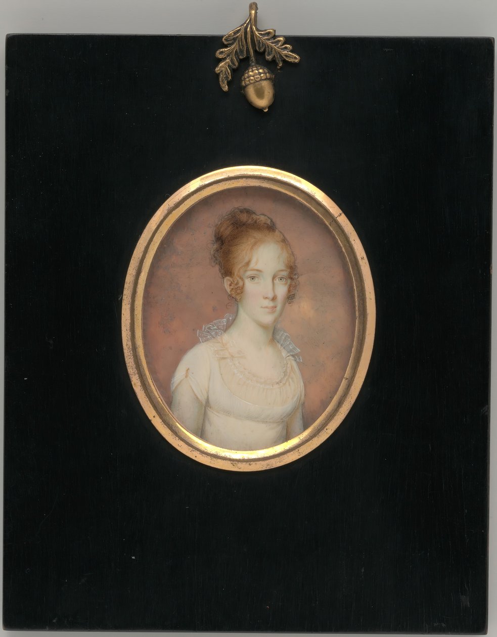 Mrs. Nathaniel Bowen Margaret Blake, ca. 1805. av Jean Francois Vallee