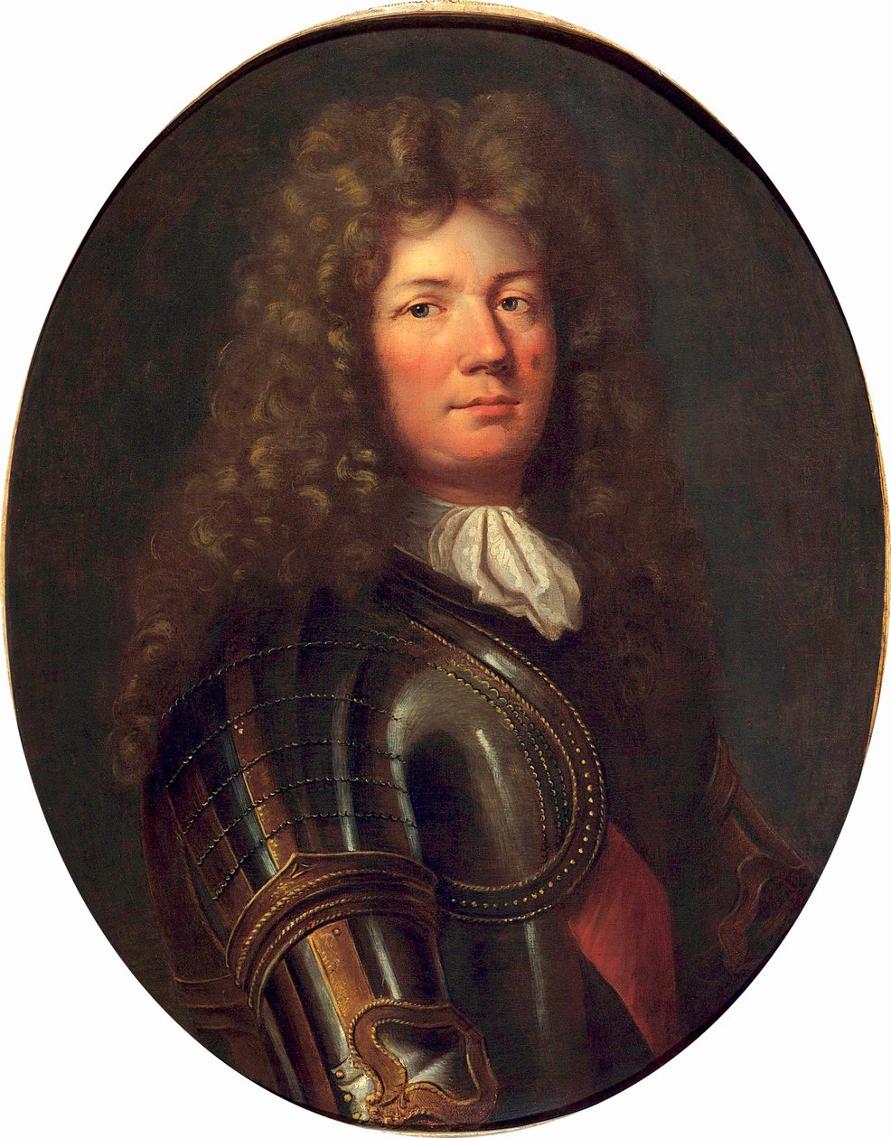 Portrett av Vauban Sebastien the Prestre (1633-1707), marskalk av Frankrike. Maleri av Francois De Troy (1645-1730). Museet i Versailles. av Jean François de Troy