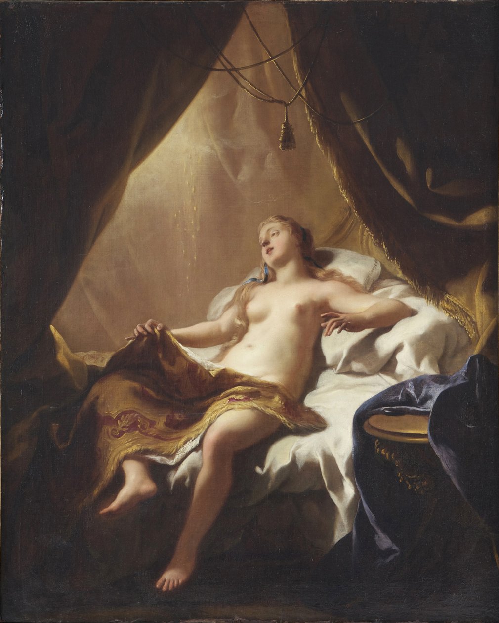 Danae av Jean François de Troy