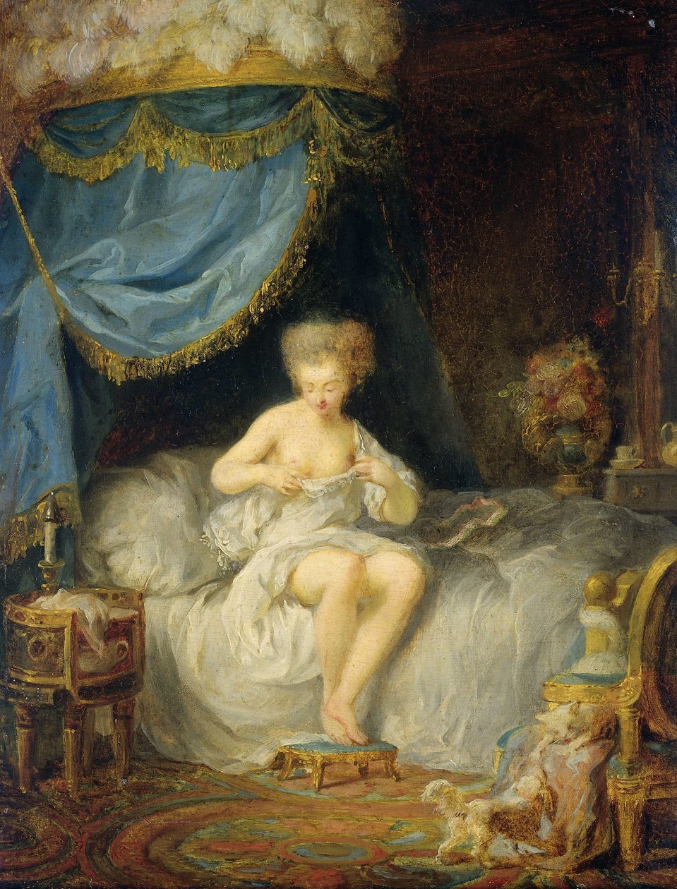 Kveldstoalett av Jean Frederic Schall