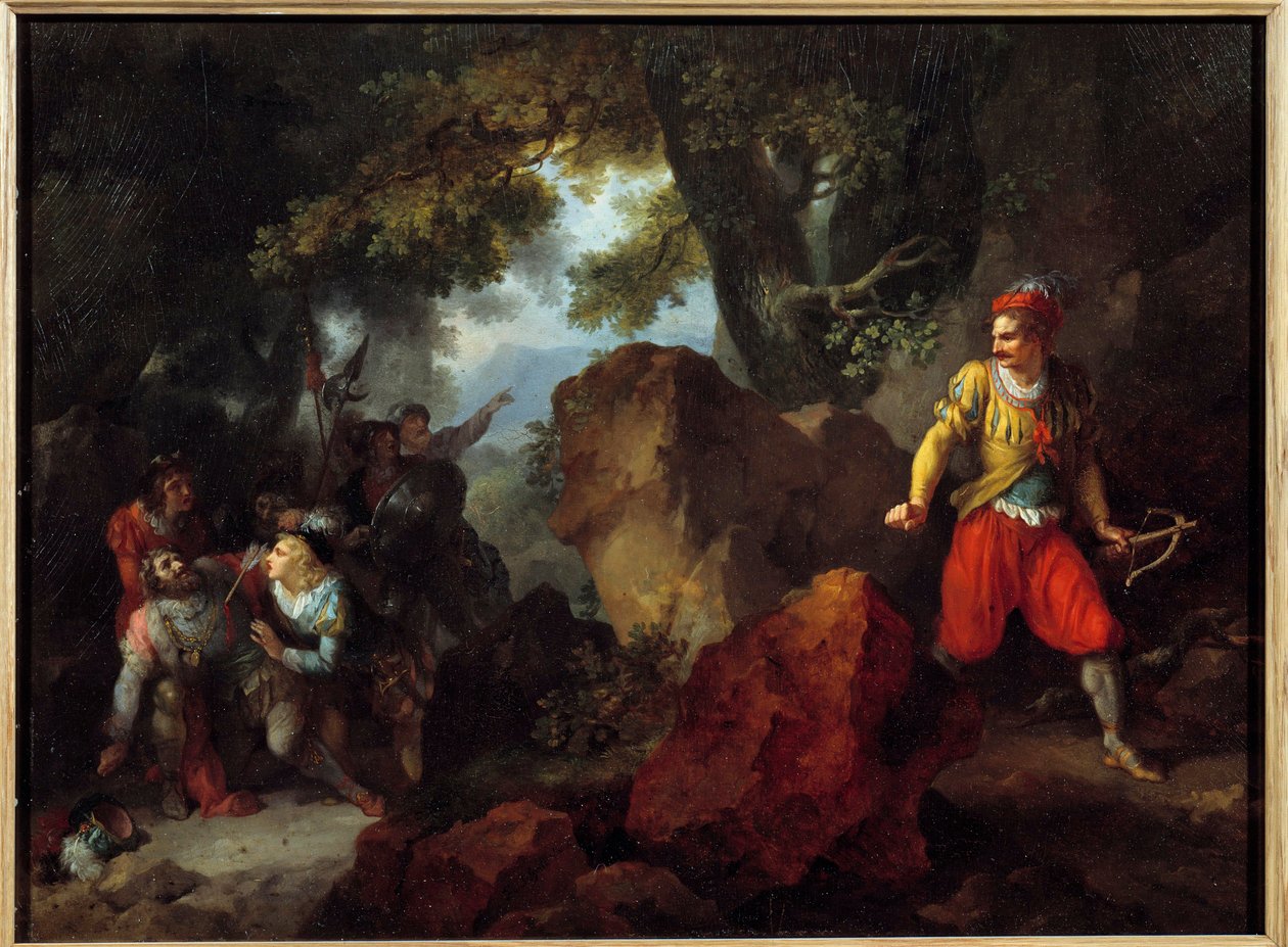 Heltemoten til Guillaume Tell av Jean Frederic Schall