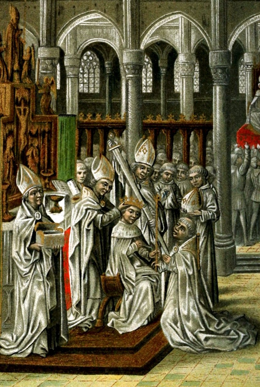 Kroningen av Henry IV av England, 13. oktober 1399 av Jean Froissart
