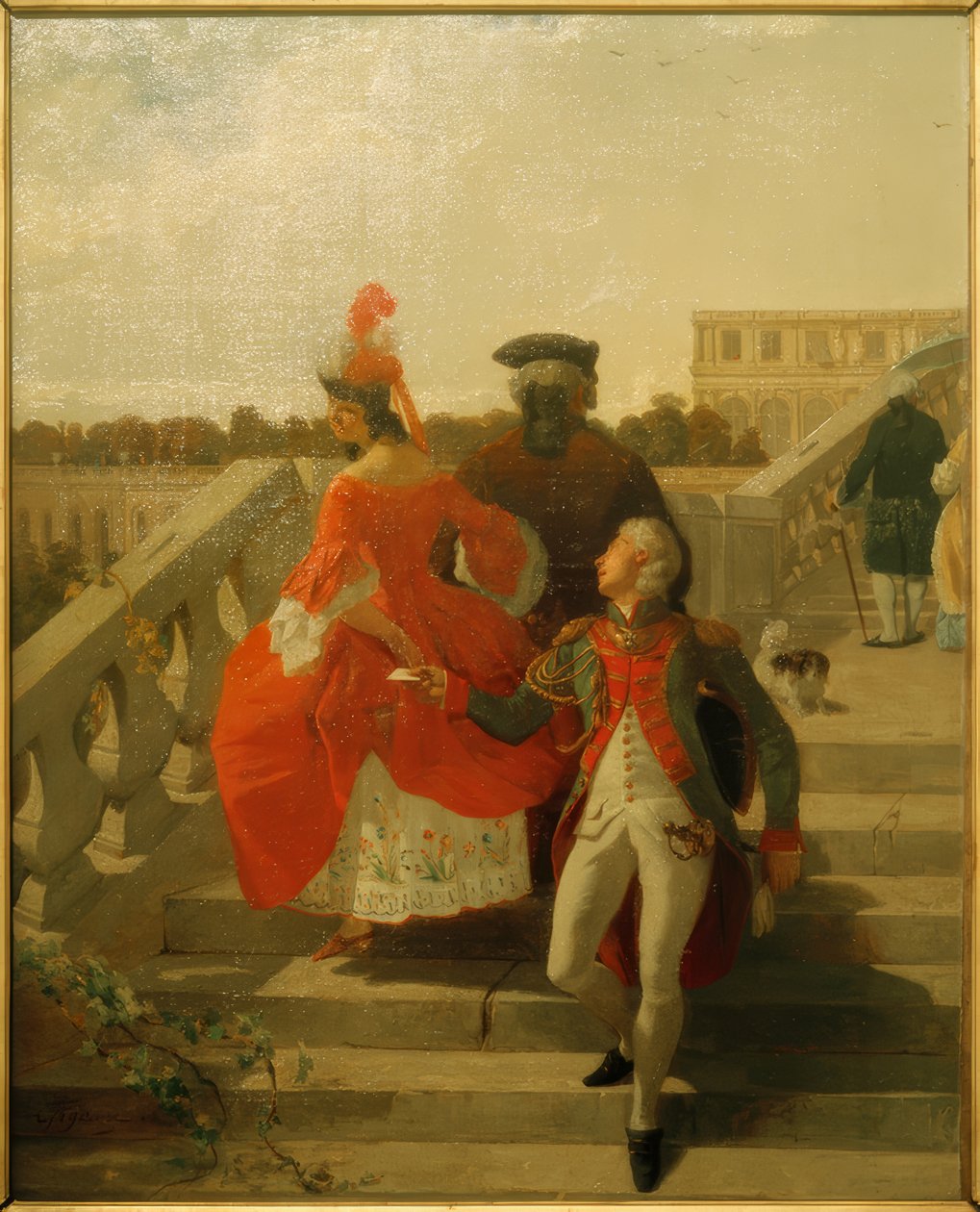 Saint-Lambert u.dHoudetot av Jean Francois Gigoux