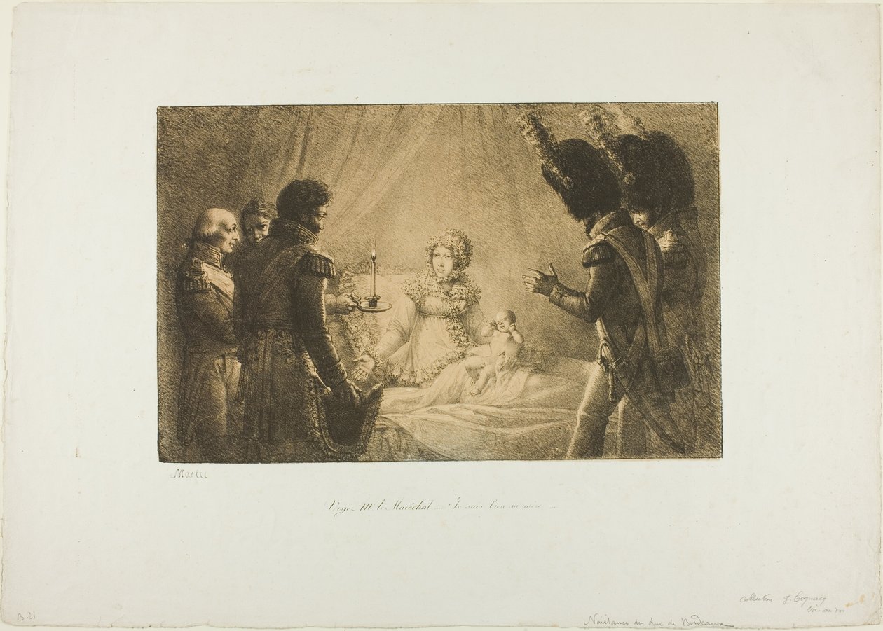 Se, M. le Maréchal, jeg er virkelig hans mor... av Jean Henri Marlet