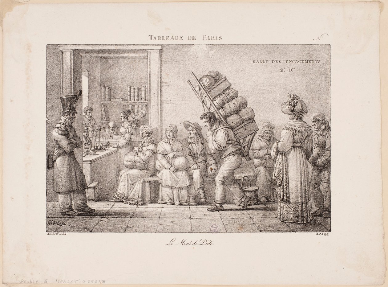 Bilder fra Paris. Pantelåneren. av Jean Henri Marlet