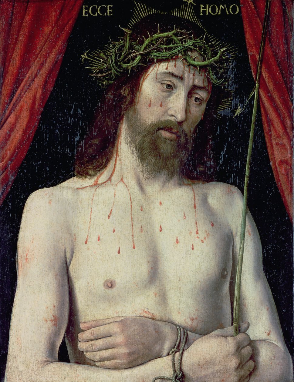 Ecce Homo, ca. 1494 (olje på tre) av Jean Hey