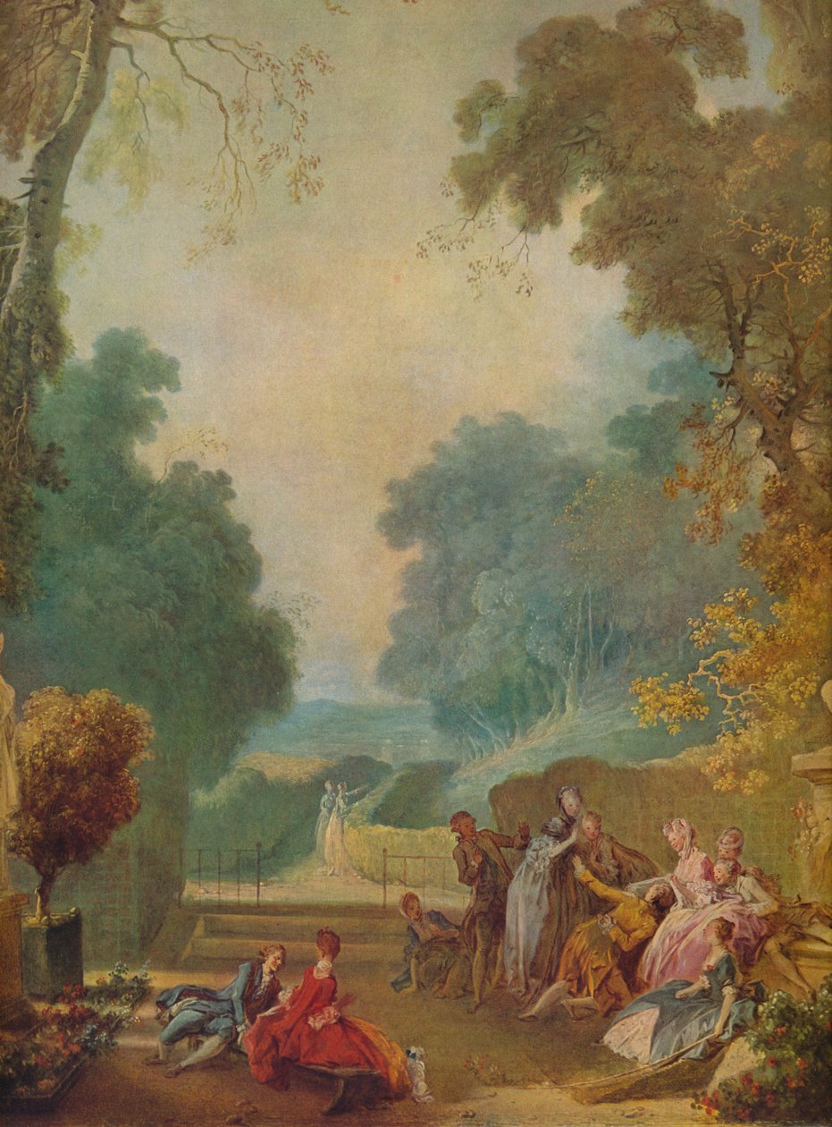 A Game of Hot Cockles, c1775-1780 av Jean Honore Fragonard