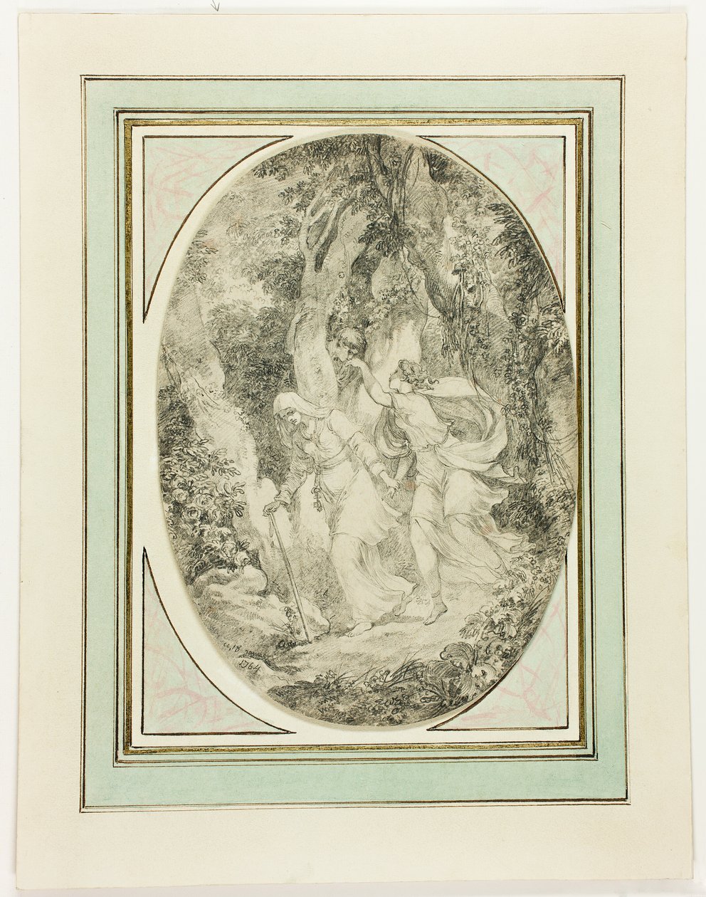 Allegori-genial kjærlighet av Jean Honore Fragonard