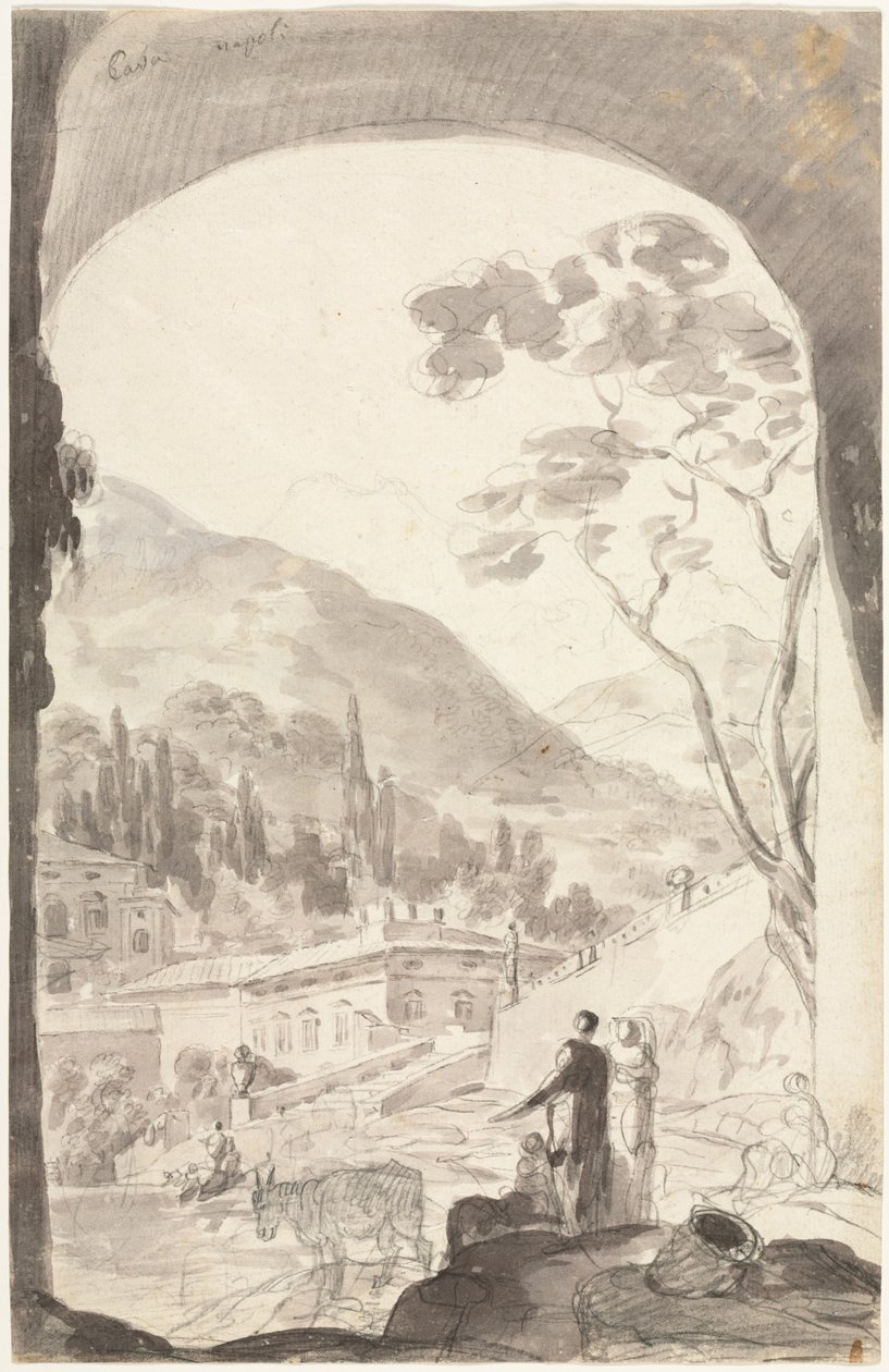 Cava Napoli, 1700- eller 1800-tallet. av Jean Honore Fragonard