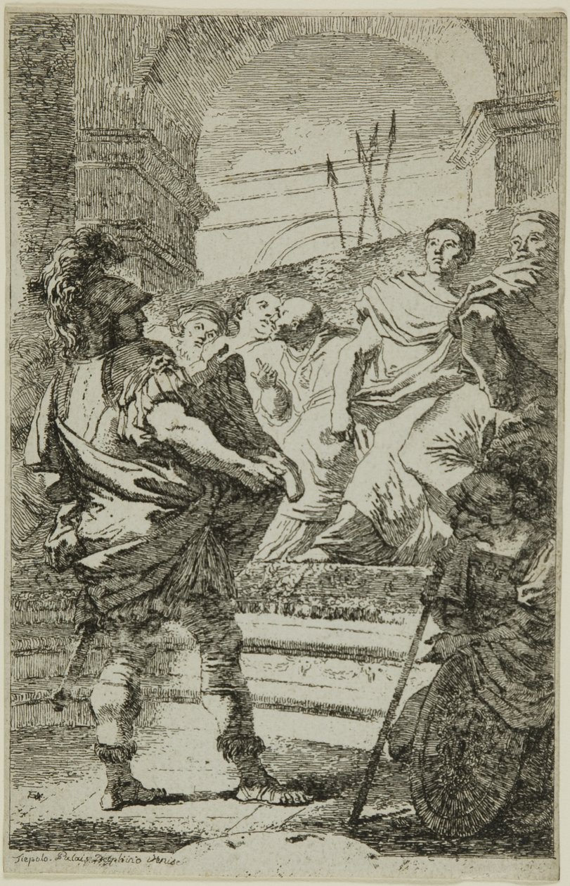 Fabius Maximus før det karthagiske senatet av Jean Honore Fragonard
