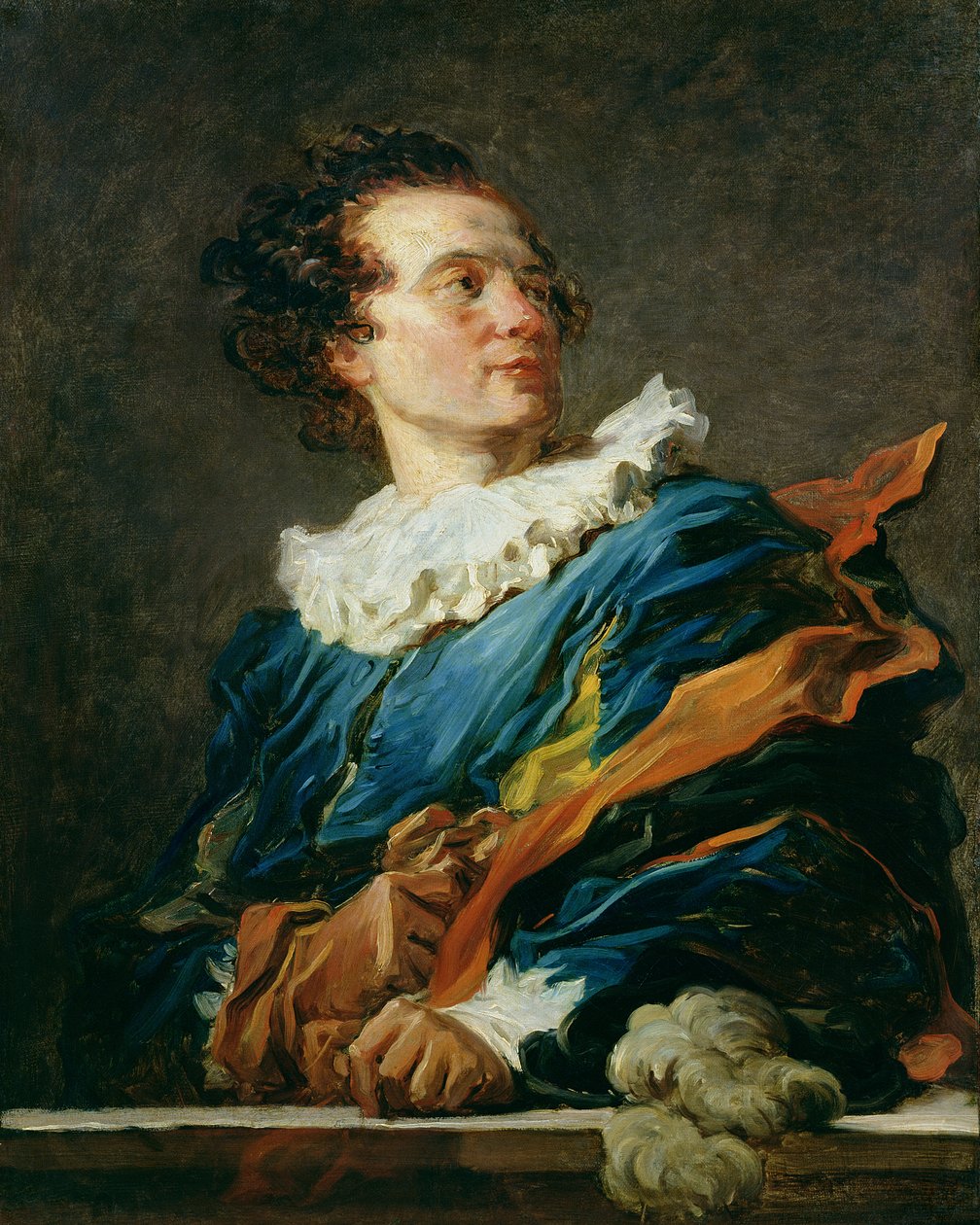 Fantasyfigur: Portrett av abbeden av Saint-Non (1727-91) 1769 av Jean Honore Fragonard