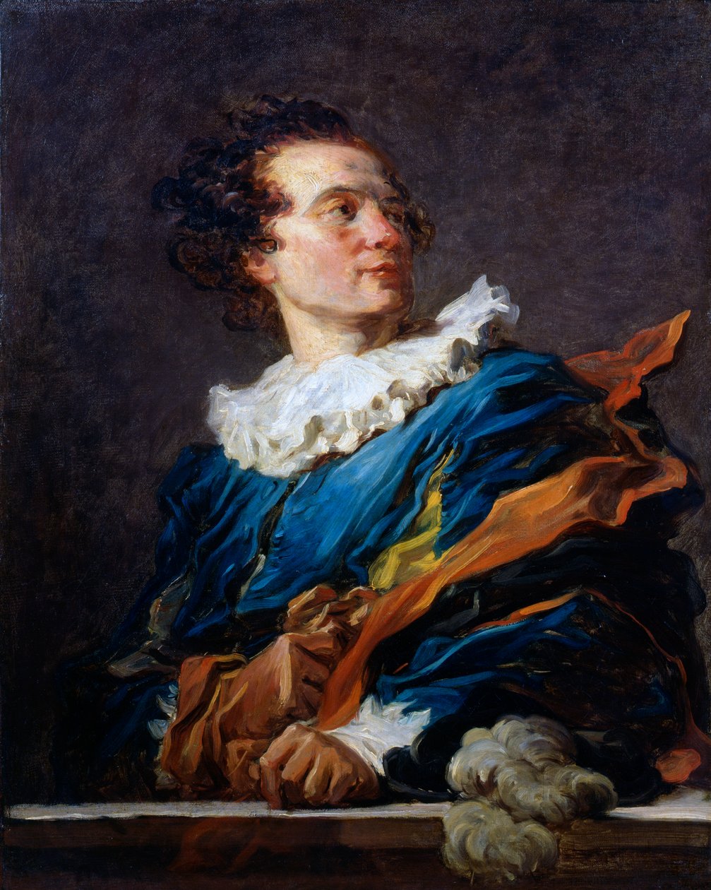 Figure of Fantasy: Portrait of the Abbed of Saint-Non, 1769 av Jean-Honore Fragonard