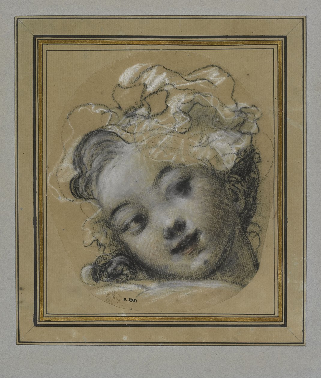 Jente med panser av Jean Honore Fragonard